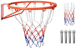 irsnigi Basketball Rim, Hanging Basketball Wall Mounted Basketball Hoop